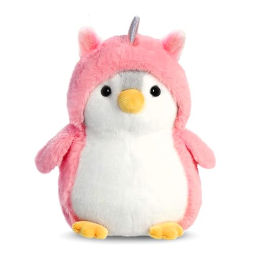 Wishstar Kuscheltier Pinguin Plüschtier für Mädchen, Stofftier Schmusetier zum Kuscheln & Spielen, Plüschtier Pinguin Geschenk, Pudgy Penguins Plush Für Mädchen(Rosa Pinguin, 20cm) von Wishstar