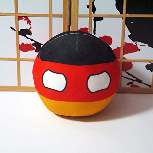 20 cm Polandball Plüschpuppen, Countryball USSR Usa Country Ball Stofftier, Anime Plüschkissen, Geburtstagsgeschenke Für Jungen Mädchen Deutschland von Wishtoy