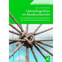 Lehrerkognition im Musikunterricht von Wißner-Verlag