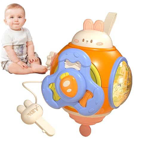 Busy Ball Lernspielzeug, Zappelspielzeug für Kinder | Reiseaktivitäten Busy Cube | Lustiger sensorischer, geschäftiger Würfel, Reise-Lernspielzeug, sensorischer Aktivitätswürfel für frühes Lernen für von Wisylizv