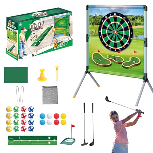 Wisylizv Outdoor Golf Spiel | Golf Training Aid Outdoor Spiele | Sportspielset Trainingsspielzeug Für Erwachsene Und Kinder Gartenvergnügen Draußen Wisylizv Outdoor Golf Spiel | Golf Training Aid Outdoor Spiele | Sportspielset Trainingsspielzeug Für Erwachsene Und Kinder Gartenvergnügen Draußen von Wisylizv