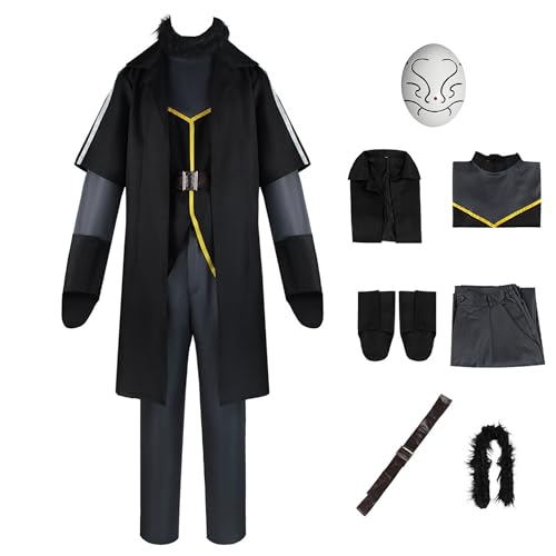 Witorya Rimuru Tempest Cosplay Kostüm Rimuru Tempest Jacke Hemd Uniform Maske Perücke Zubehör für Frauen von Witorya