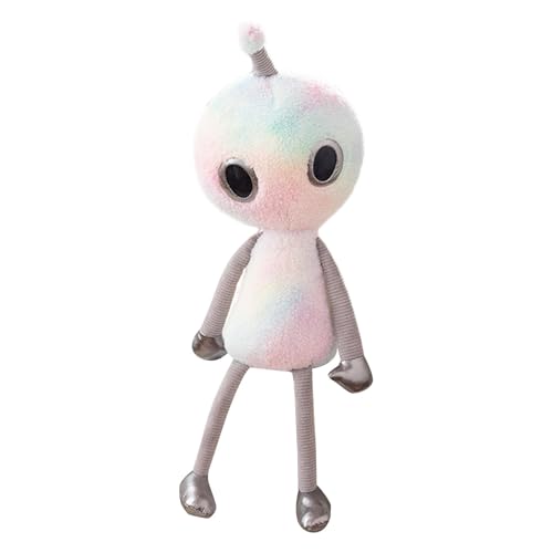 2 Stück Alien-Kuscheltiere, Alien-Plüsch-Designs, Plüschtiere für Kinder, kuschelige Alien-Plüschtiere, einzigartige Plüschgeschenke, pädagogisches Alien Maginative Playsafe Plüsch, bunte Alien-Spielz von Wiuejg