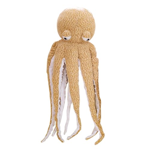 Wiuejg Realistische Meeres-Stofftiere, 40 cm Plüsch-Oktopus, Geburtstags-Plüschtier, Weihnachts-Oktopus-Spielzeug, Valentinstag Stofftier, niedlicher Oktopus, großer Plüschkrake von Wiuejg