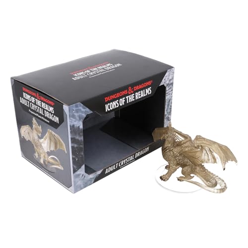 D&D Icons of The Realms Miniatures prépeintes Adult Crystal Dragon von WizKids