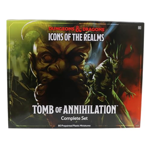 D&D Icons of The Realms Miniatures prépeintes Tomb of Annihilation - Complete Set von WizKids