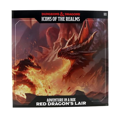 D&D Icons of the Realms: Adventure in a Box - Red Dragon's Lair von WizKids