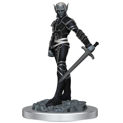 WizKids Dungeons and Dragons Nolzur's Marvelous Unpainted Minis Drow Fighters WZK 90525 von WizKids