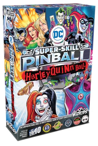 DC Super-Skill Pinball: Harley Quinn Ball von WizKids