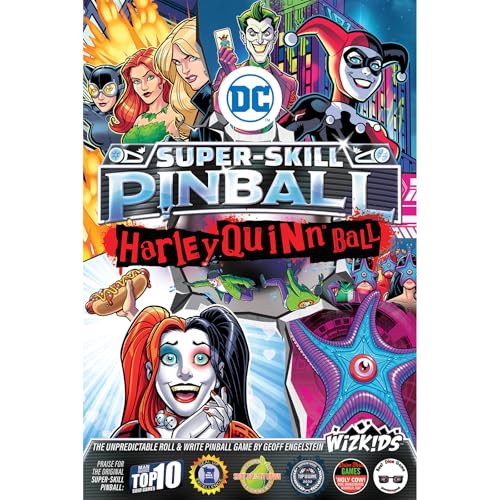 DC Super-Skill Pinball: Harley Quinn Ball von WizKids