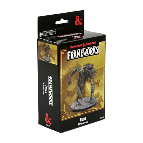 Dungeons & Dragons Frameworks Miniature Model Kit Troll von WizKids