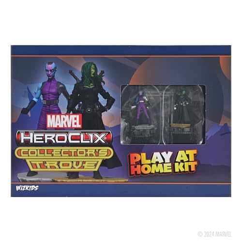 Marvel HeroClix Sammeltrove Booster Brick (Play at Home Kit Nebula und Gamora, Kunststoff) von WizKids