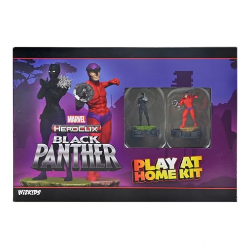 Marvel HeroClix: Black Panther Booster Brick Play at Home Kit Shuri vs Klaw von WizKids