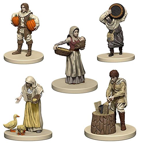 Mayfair Games Europe MFG72868 Agricola Game Expansion: White (5 Figures), Mehrfarbig von WizKids