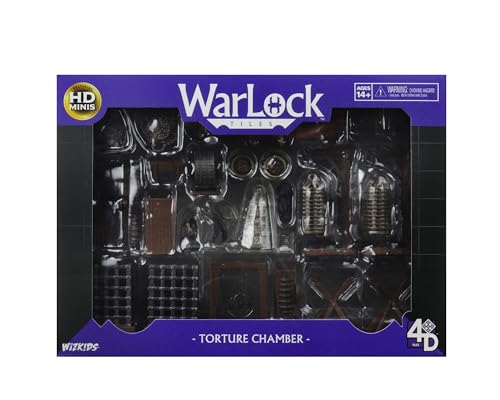 WizKids , Warlock Tiles: Accessory - Torture Chamber, 1 + Players, Ages 12+, 30 to 60 Minutes Playing Time WizKids , Warlock Tiles: Accessory - Torture Chamber, 1 + Players, Ages 12+, 30 to 60 Minutes Playing Time von WizKids