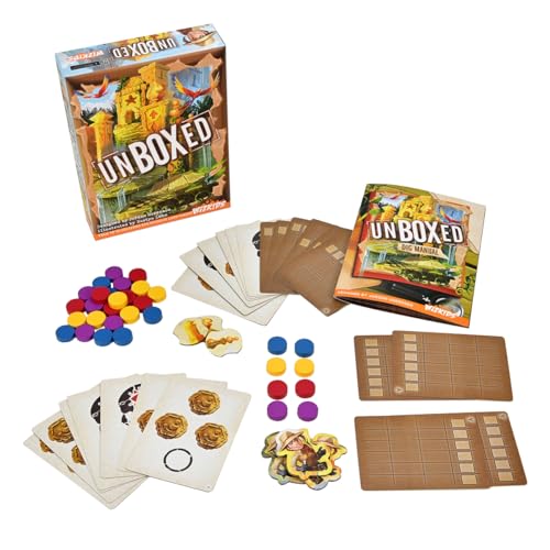 WizKids Brettspiel: 2-4 Spieler, ab 10 Jahren, Strategie, Historisch, Standardausgabe ohne Box von WizKids