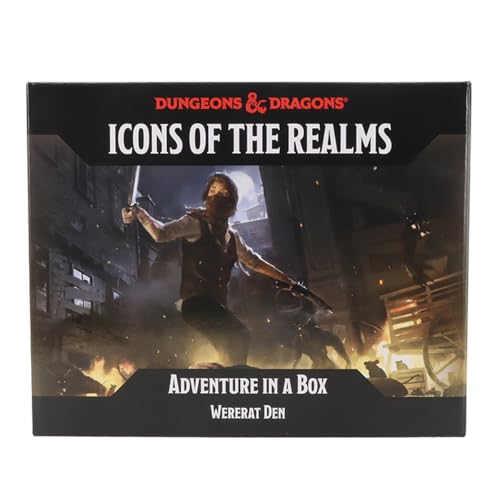 WizKids D&D Icons of The Realms Miniatures prépeintes Adventure in a Box - Wererat Den von WizKids