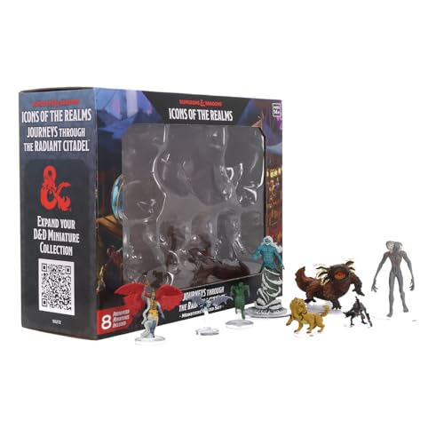 WizKids D&D Icons of The Realms: Journeys Through The Radiant Citadel - Monsters Boxed Set Dungeons and Dragons Miniatures von WizKids