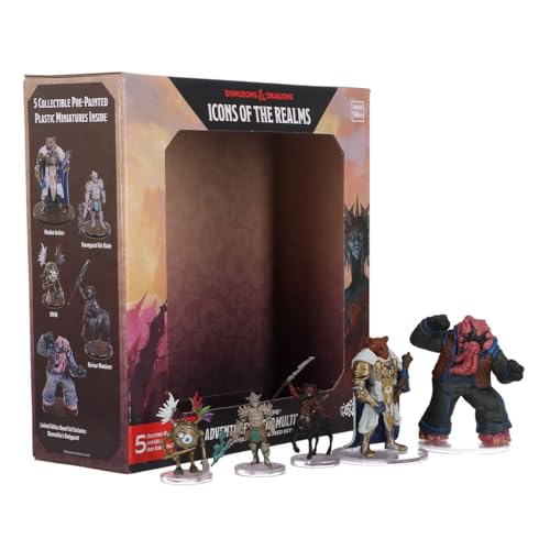 WizKids D&D Icons of The Realms: Planescape: Adventures in The Multiverse - Limited Edition Boxed Set Dungeons and Dragons Miniatures | Painted von WizKids