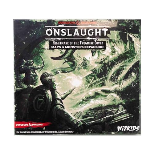 Dungeons & Dragons Onslaught: Nightmare of The Frogmire Coven - Maps & Monsters Expansion von WizKids