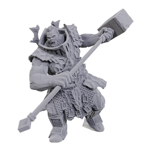 WizKids Dungeons & Dragons Nolzur's Marvelous Miniatures Firegaunt | Unlackierte Miniaturen | Wave 23 von WizKids