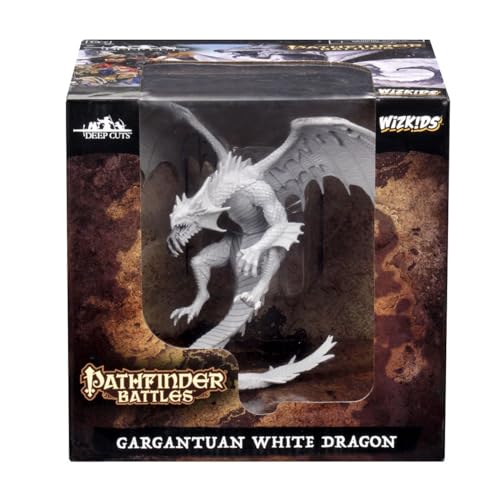 WizKids Pathfinder Battles Deep Cuts - Gargantuan White Dragon von WizKids