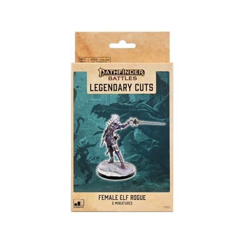 WizKids Pathfinder Legendary Cuts (Weiblicher Elf Rogue) von WizKids