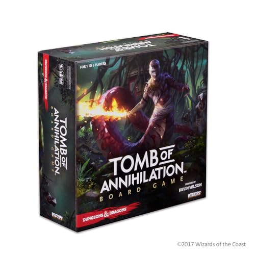 Dungeons & Dragons: Tomb Of Annihilation - Board Game Standard Edition - English von WizKids