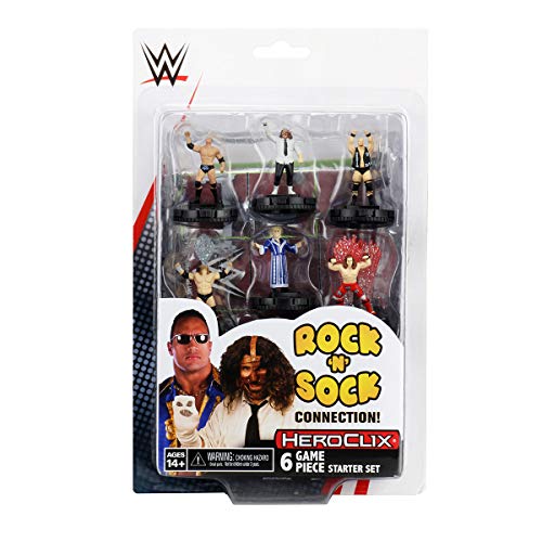 WizKids WWE HeroClix: The Rock 'n' Sock Connection 2-Player Starter Set - EN von WizKids