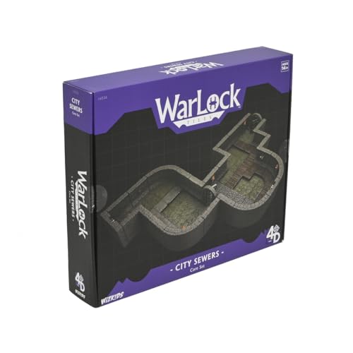 WizKids Warlock Tiles Core Set: City Sewers, WIZ16536 von WizKids