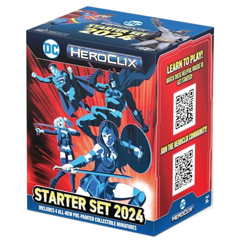 WizKids DC Comics HeroClix: Starter Set 2024 von WizKids