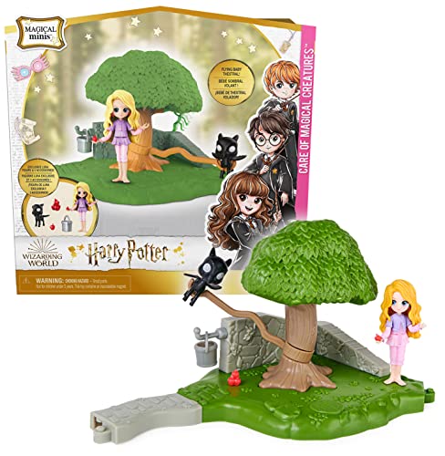 Wizarding World Harry Potter - Hogwarts Pflege magischer Geschöpfe Spielset mit exklusiver Luna Lovegood Sammelfigur von Wizarding World