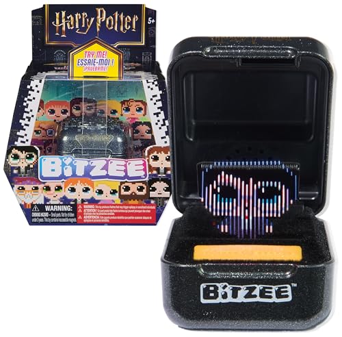 Wizarding World Bitzee Harry Potter - interaktives Spielzeug mit 20 virtuellen Harry Potter Charakteren, die auf Bewegung reagieren, Sammlerstück in magischem Design, Spielzeug für Kinder ab 5 Jahren Wizarding World Bitzee Harry Potter - interaktives Spielzeug mit 20 virtuellen Harry Potter Charakteren, die auf Bewegung reagieren, Sammlerstück in magischem Design, Spielzeug für Kinder ab 5 Jahren von Wizarding World
