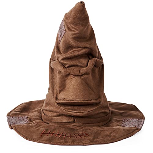 Wizarding World HARRY POTTER HARRY POTTER - Zauberhut - Interaktiver sprechender Zauberhut - mit Bewegungen und 15 verschiedenen Sätzen in 2 Sprachen - 6063719 - Spielzeug für Kinder ab 5 Jahren + von Wizarding World