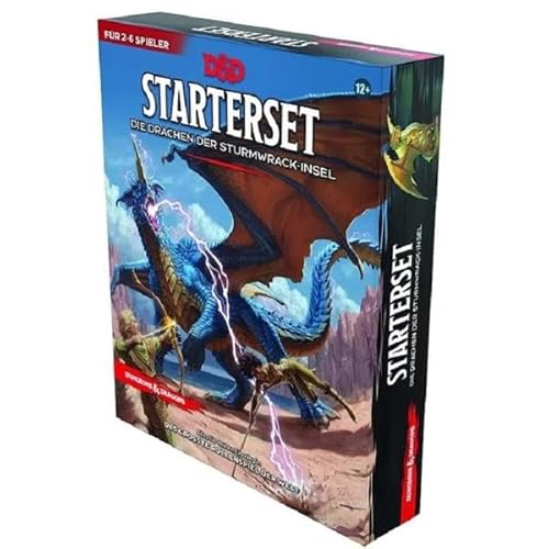 D&D RPG - Die Drachen der Sturmwrack Insel Starter Kit deutsch B-Ware von Wizards of the Coast