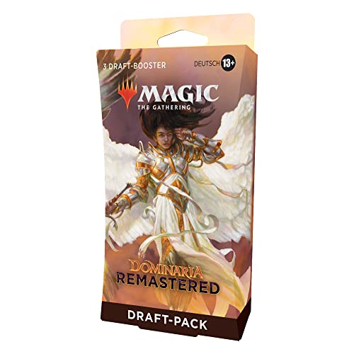 Magic: The Gathering Dominaria Remastered 3-Booster-Draft-Pack (Deutsche Version) von Wizards of the Coast