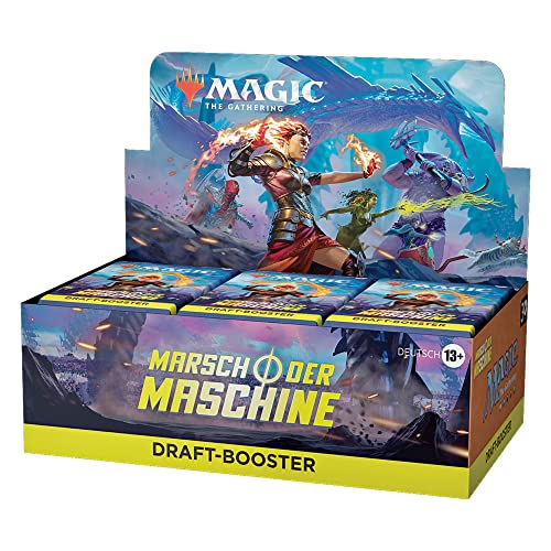 Magic: The Gathering Marsch der Maschine Draft-Booster-Display, 36 Booster (Deutsche Version) von Wizards of the Coast