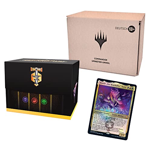 Magic: The Gathering Straßen von Neu-Capenna Commander-Deck – Umnieter-Unheil, Minimal verpackte Version (Deutsche Version) von Magic The Gathering