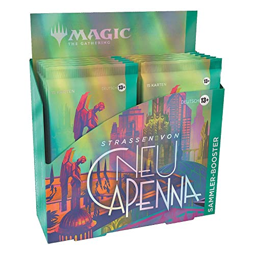 MTG - Streets of New Capenna Collector's Booster Display (12 Packs) - DE von Wizards of the Coast