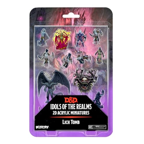 WizKids D&D Idols of The Realms: Lich Tomb - 2D-Set von WizKids