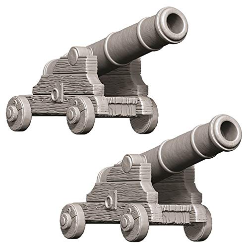 WizKids Deep Cuts Unpainted Miniatures - Cannons von Deep Cuts