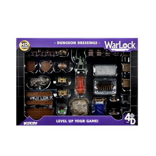 WizKids WZK16505 Warlock Dungeon Tiles: Dungeon Dressings von WizKids