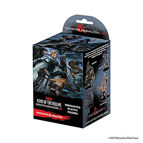 Wizkids Games Dungeons & Dragons: Icons of The Realms: Monster Menagerie 3 Booster Pack von WizKids