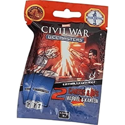 Wizkids Games Marvel Dice Masters - Civil War (Gravity Feed) - Deutsch - Francais von WizKids