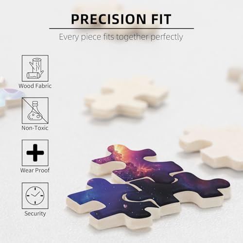 Fantasie Puzzle 300 Teile Erwachsene, DIY Kunst Puzzle Design für Erwachsene und Kinder ab 5 Jahren, HD Farbe Puzzel mit Geschenkbox Verpackung for Zimmer Deko Wohnzimmer, Geschenke für Frauen -7732 von Wjffnzbz