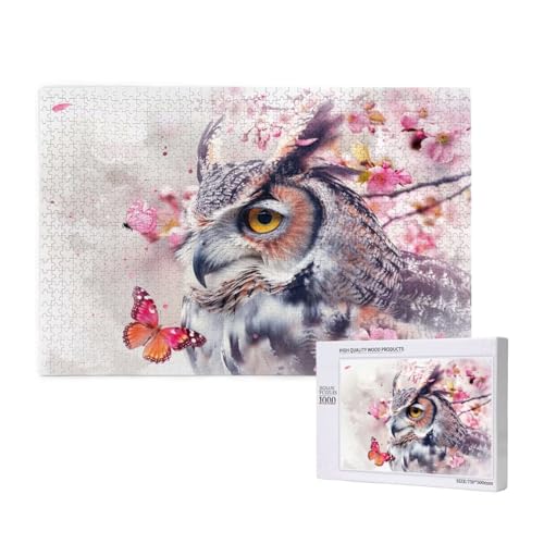 Hai Puzzle 1000 Teile Erwachsene, 5D DIY Koralle Puzzle Design für Erwachsene und Kinder ab 5 Jahren, HD Farbe Puzzel mit Geschenkbox Verpackung for Zimmer Deko Wohnzimmer, Geschenke für Frauen -4514 von Wjffnzbz