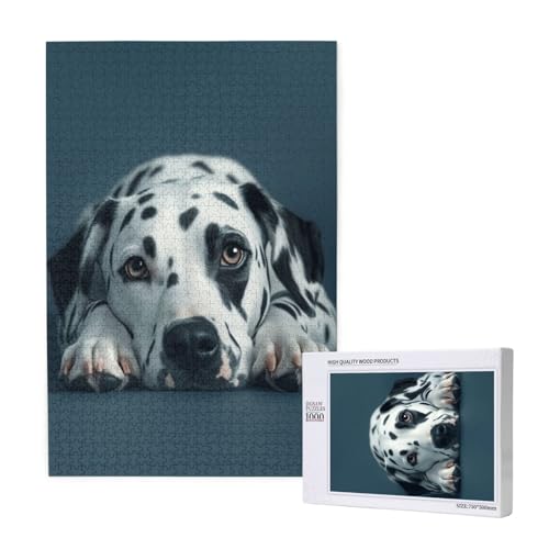 Hund Puzzle 500 Teile Erwachsene, DIY Tier Puzzle Design für Erwachsene und Kinder ab 5 Jahren, HD Farbe Puzzel mit Geschenkbox Verpackung for Wand Zimmer Deko Wohnzimmer, Geschenke für Frauen -5293 von Wjffnzbz