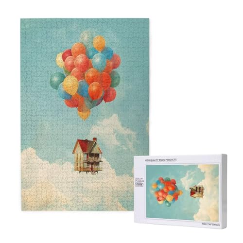 Kabine Puzzle 300 Teile Erwachsene, 5D DIY Ballon Puzzle Design für Erwachsene und Kinder ab 5 Jahren, HD Farbe Puzzel mit Geschenkbox Verpackung for Zimmer Deko Wohnzimmer, Geschenke für Frauen -9792 von Wjffnzbz