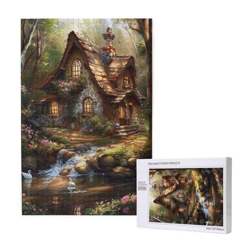 Kabine Puzzle 300 Teile Erwachsene, 5D DIY Wellen Puzzle Design für Erwachsene und Kinder ab 5 Jahren, HD Farbe Puzzel mit Geschenkbox Verpackung for Zimmer Deko Wohnzimmer, Geschenke für Frauen -9657 von Wjffnzbz