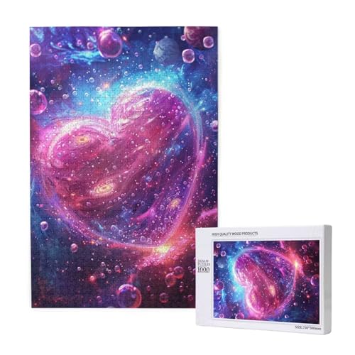 Liebe Puzzle 300 Teile Erwachsene, DIY Fantasie Puzzle Design für Erwachsene und Kinder ab 5 Jahren, HD Farbe Puzzel mit Geschenkbox Verpackung for Zimmer Deko Wohnzimmer, Geschenke für Frauen -8837 von Wjffnzbz